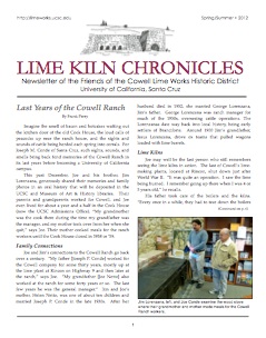 The Lime Kiln Chronicles
